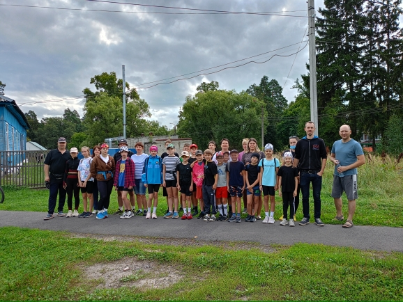 Воспитанники отделения лыжного спорта спортивной школы «Олимп» провели кросс-поход