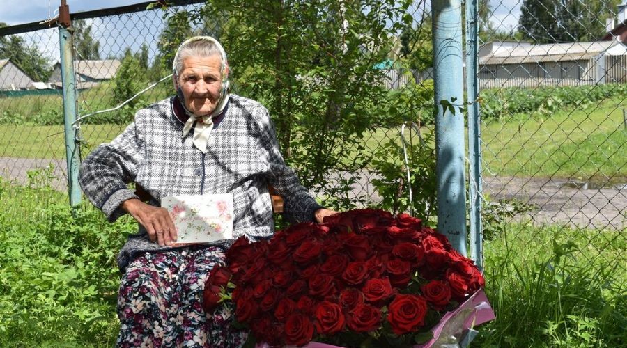 Жительница брянской деревни Колодня отпраздновала 95-летний юбилей