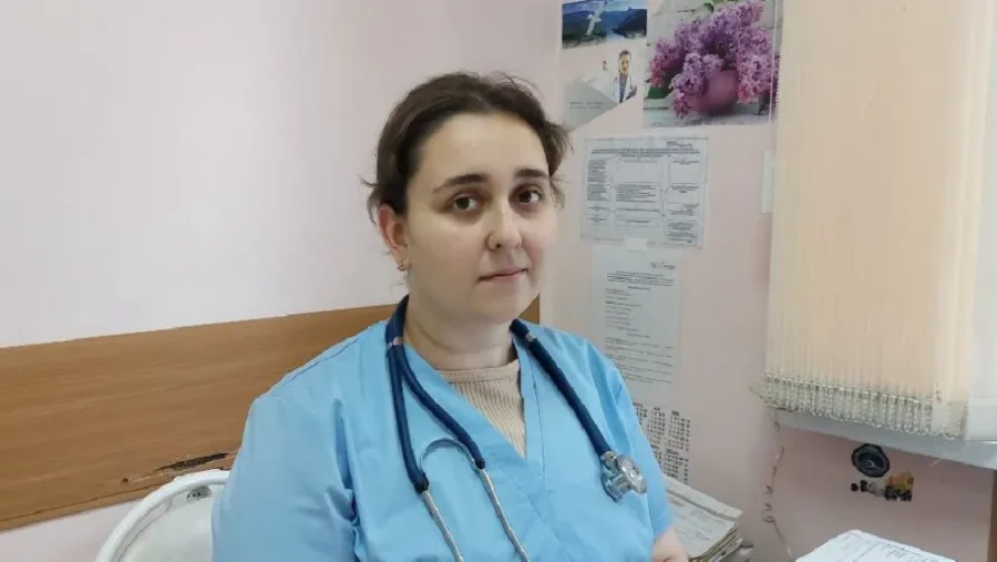 В Брасовской ЦРБ трудится молодой врач-участковый терапевт Екатерина Мизик