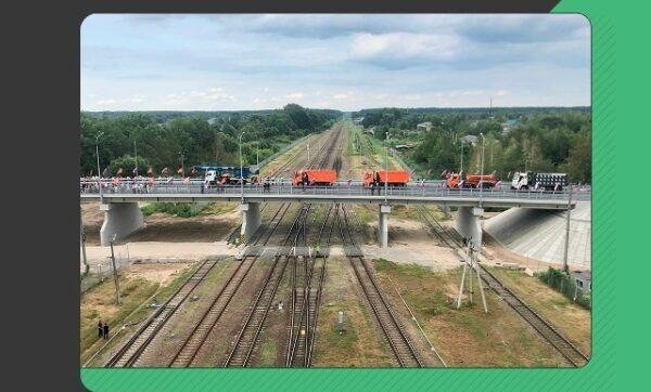 В 2025 году отремонтировали путепровод через железнодорожные пути в городе Унеча