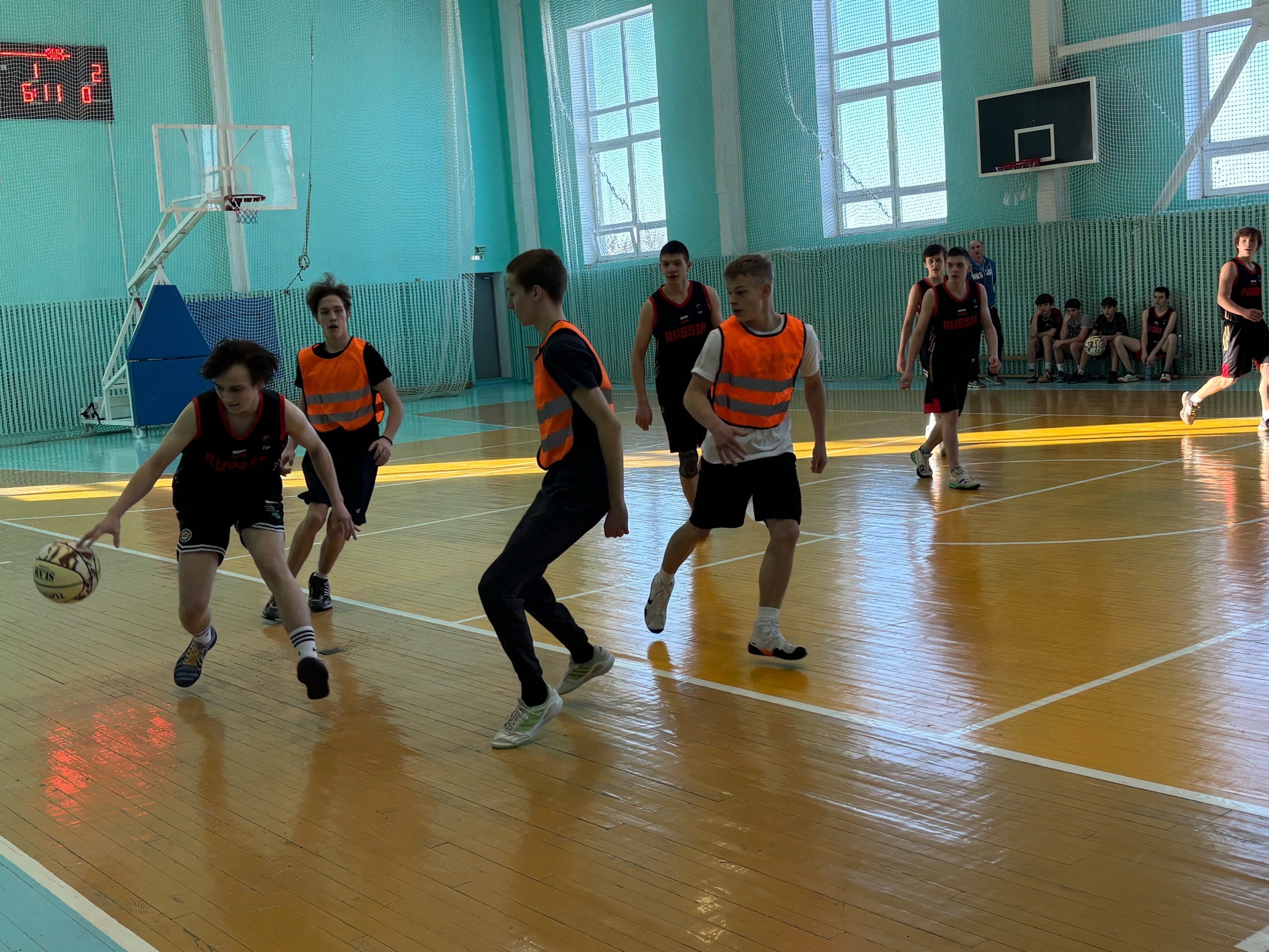 В Брасовском районе прошли соревнования по баскетболу