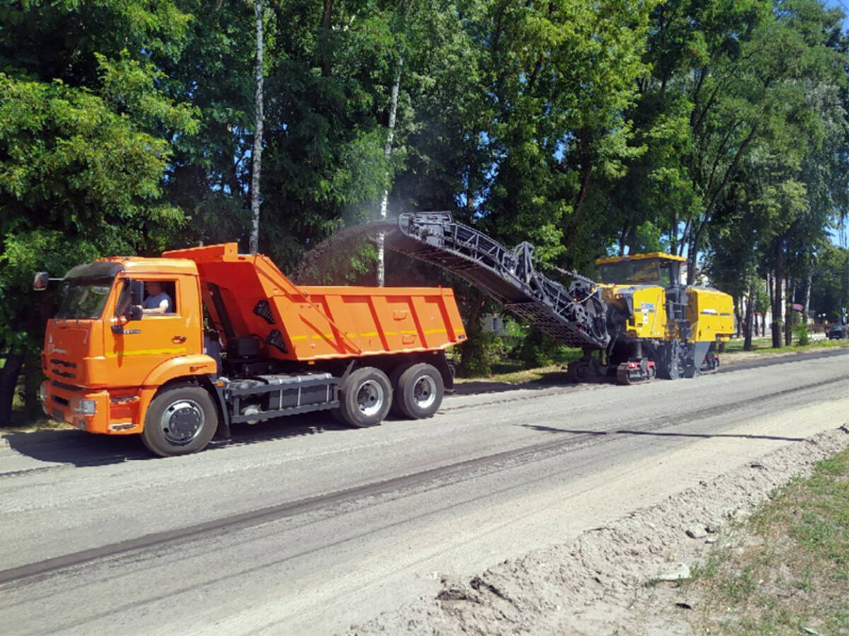 В Стародубе начали капитально ремонтировать дорогу по улице Семашко