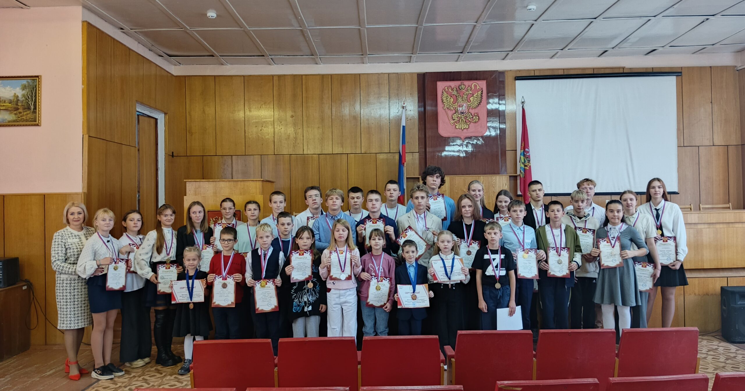 В Брасовском районе наградили победителей фестиваля ВФСК ГТО