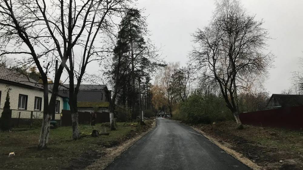 Дорожное полотно по переулку Рабочему п. Локоть обновили