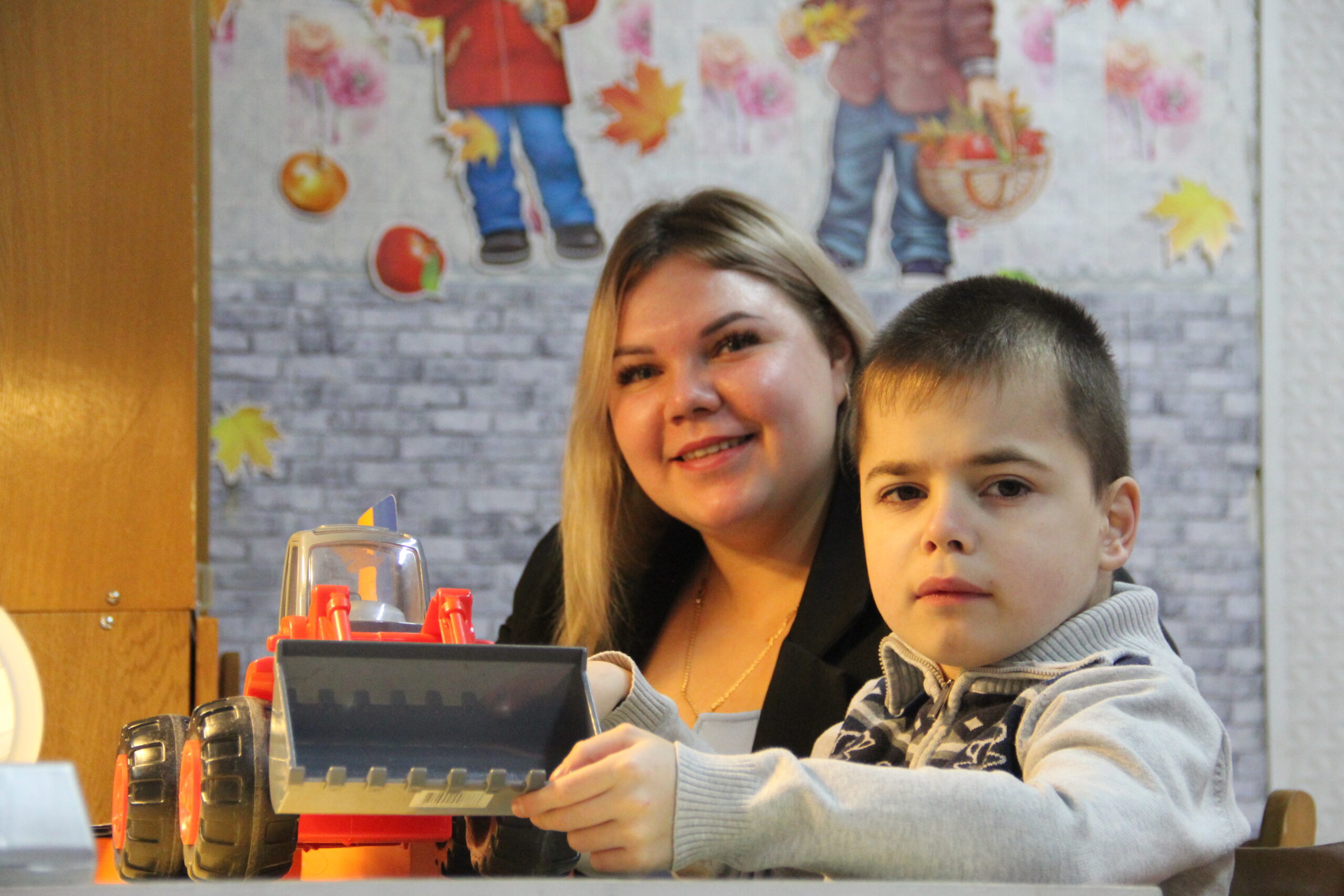 Работа с маленькими детьми – ее призвание