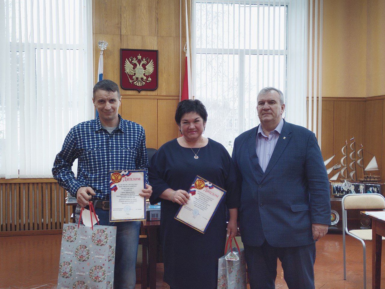 В администрации Брасовского района наградили лучших дружинников