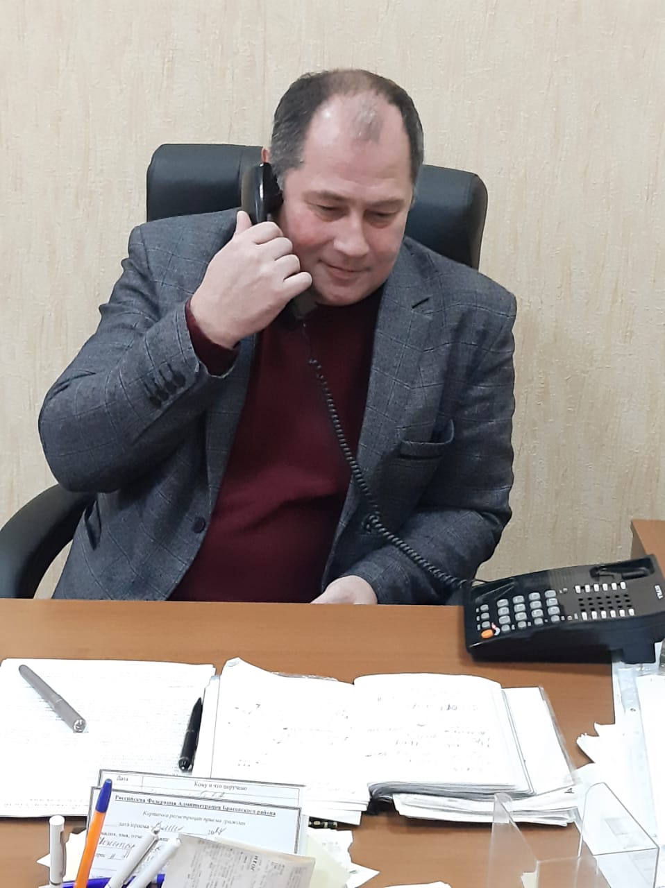 Сегодня в Брасовском районе стартовала Декада приемов граждан, приуроченная ко Дню создания партии «Единая Россия»