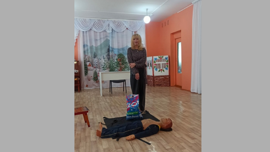 В Погребах детей научили оказывать первую медицинскую помощь