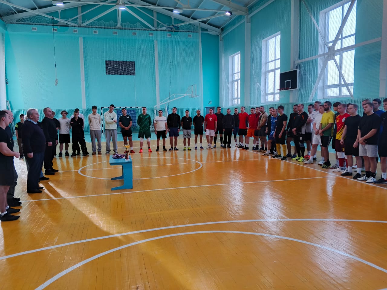 В спортивном зале ЛСОШ №2 имени Н.Ф. Струченкова  прошёл Кубок Брасовского района по мини-футбол