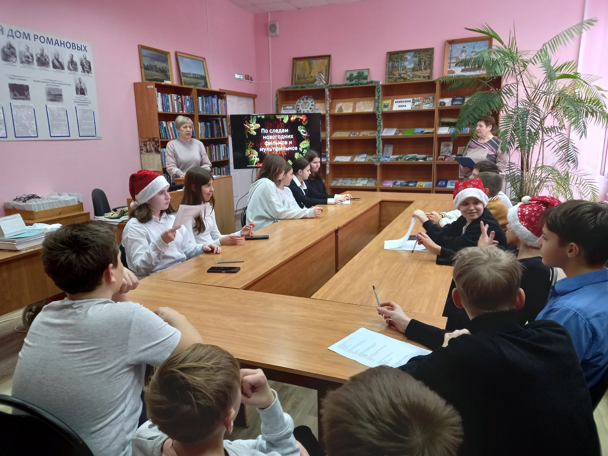 В читальном зале Межпоселенческой библиотеки имени Н.И. Родичева прошла молодежно-интеллектуальная игра