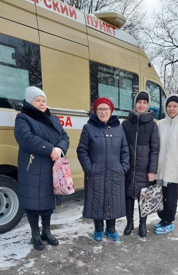 В Брасово прибыла мобильная медицинская команда