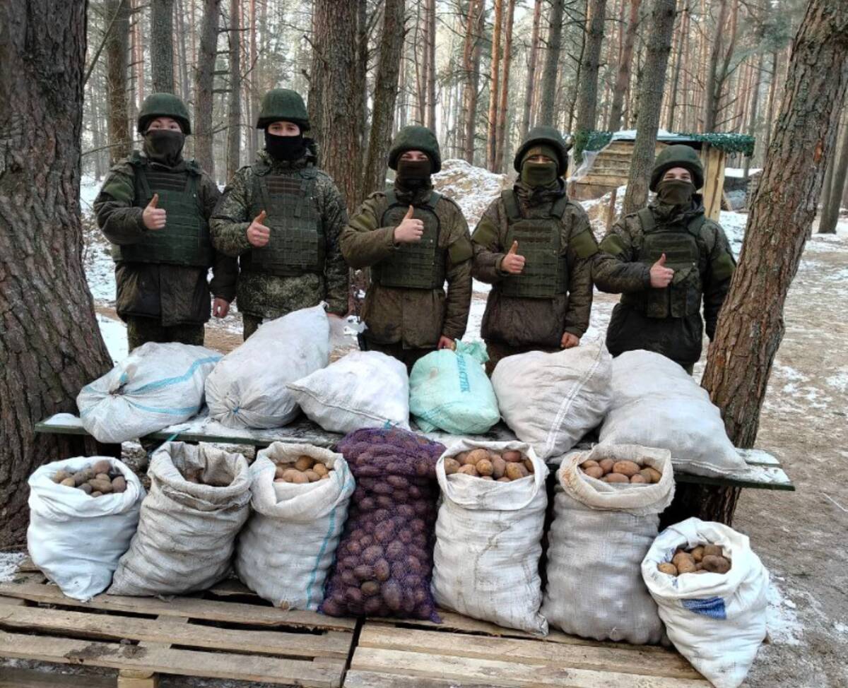 Волонтеры Брянщины помогли защитникам границы в Суземском районе