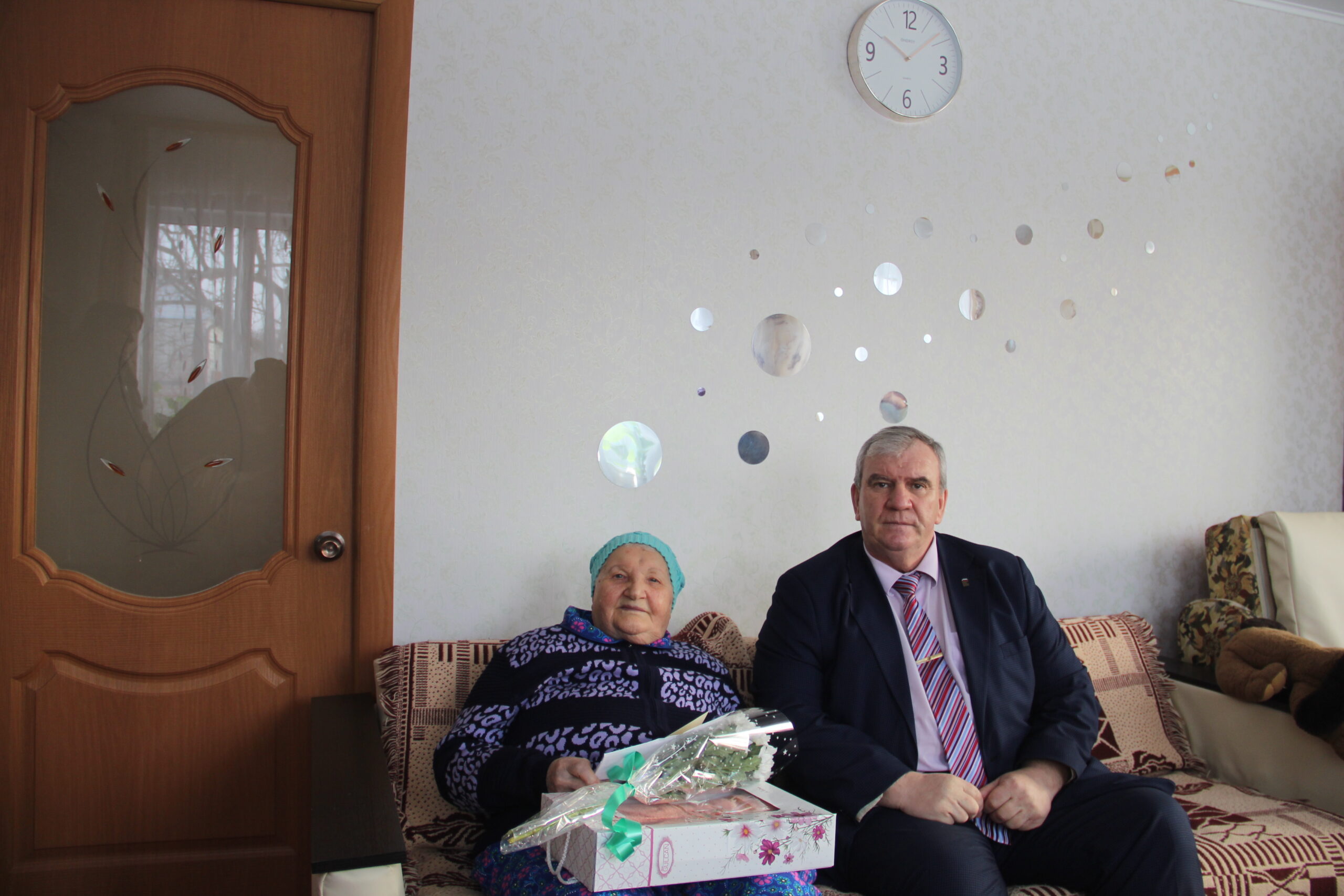 Брасовского юбиляра поздравили с 95-летием