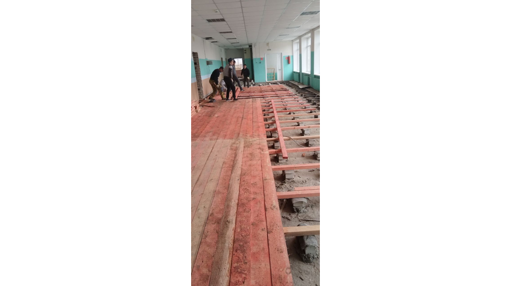 В Выгоничском районе Брянской области идет капремонт Кокинской школы