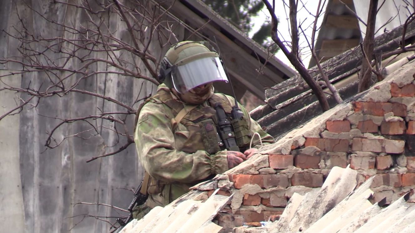 Саперную подготовку добровольцы «БАРС Брянск» проходят в специализированной «деревне»