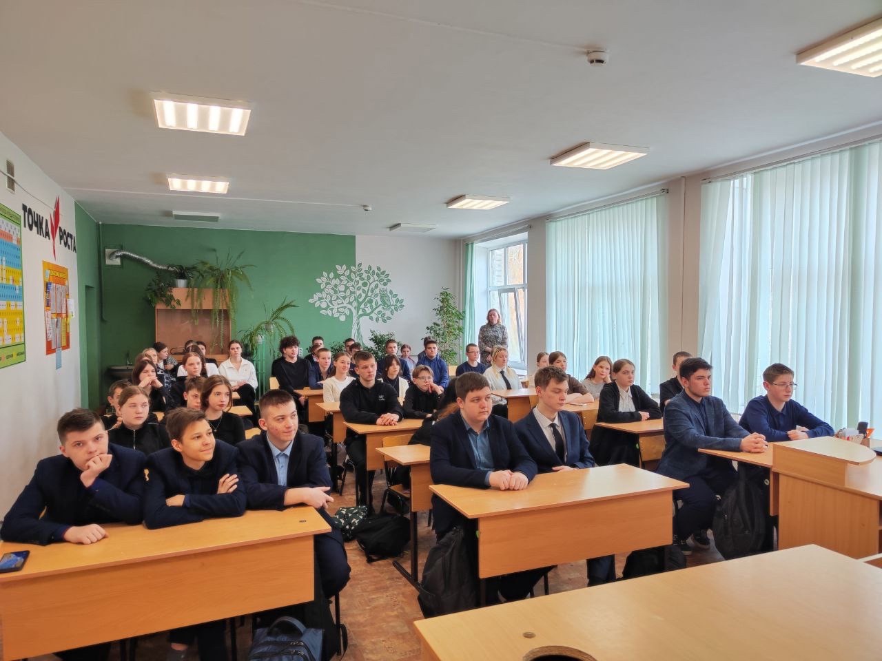 В школах района прошли профориентационные встречи с девятиклассниками