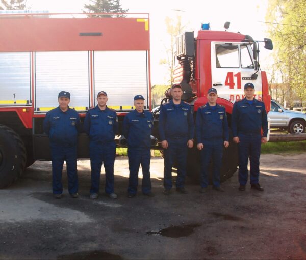 Повседневный подвиг работников пожарно-спасательной части №41