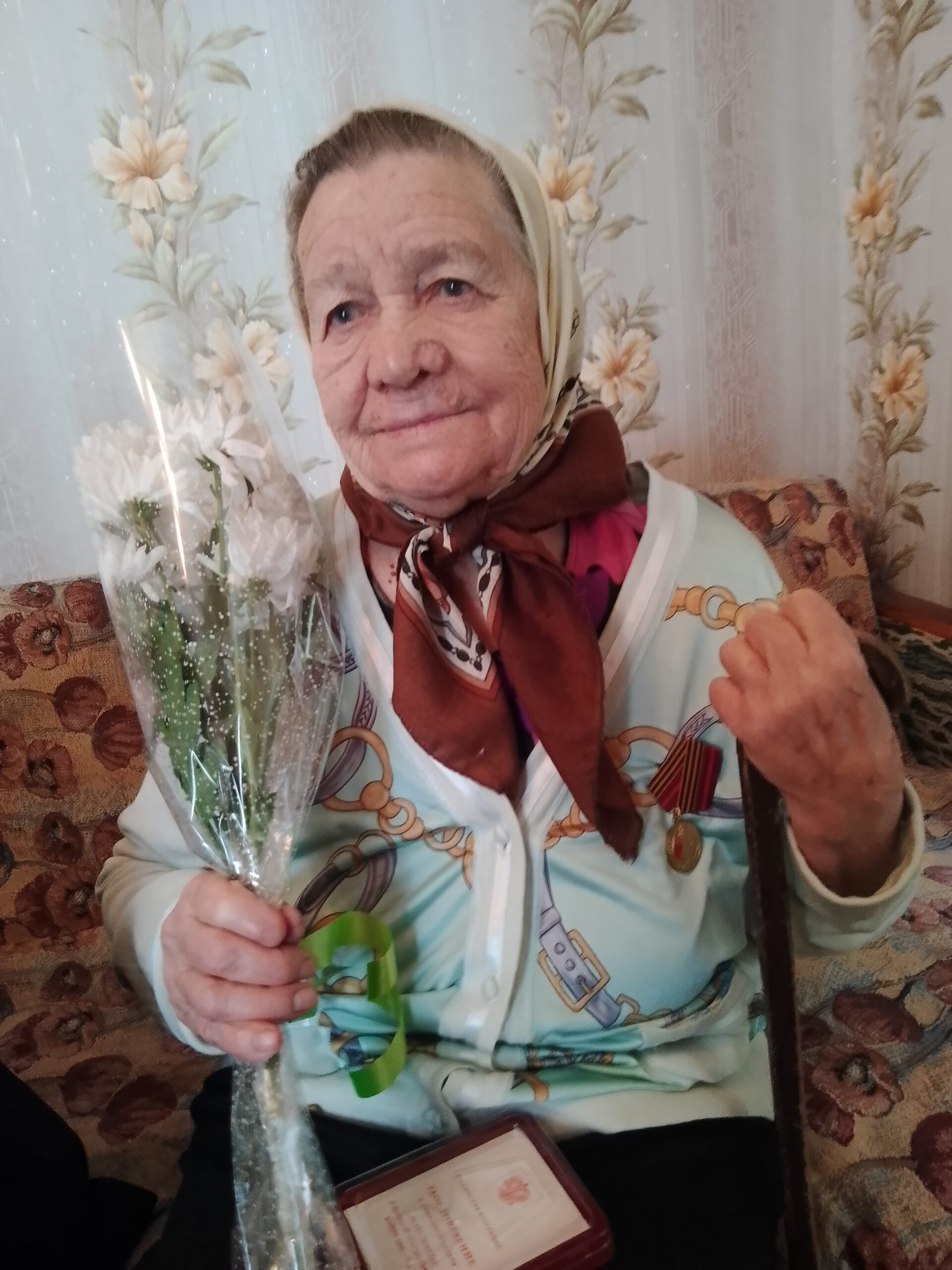 Жительница п. Локоть Эсфира Михайловна Каверзина рассказала о том, как трудилась в тылу в годы Великой Отечественной войны