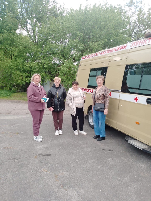 Мобильная медицинская бригада Брасовской ЦРБ работала в селе Брасово