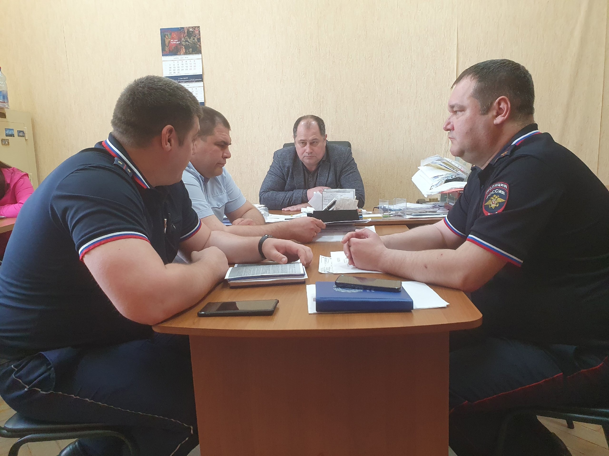 В администрации Брасовского района прошло внеочередное заседание комиссии по безопасности дорожного движения