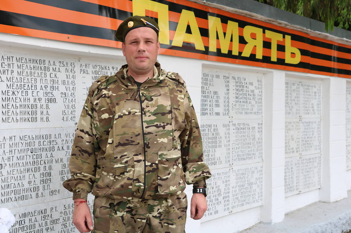 Брянец Михаил Заблоцкий с первых дней участвует в спецоперации