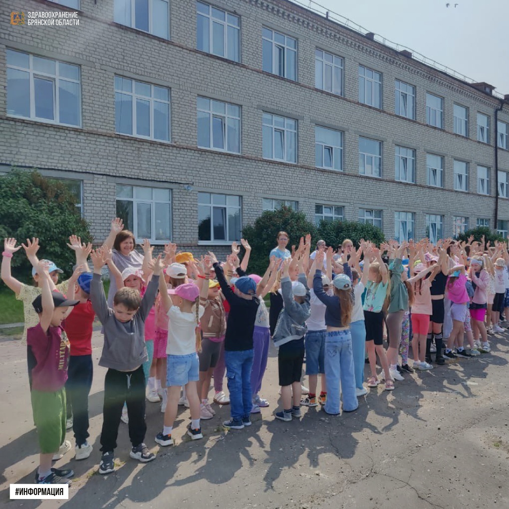 В школьных лагерях прошли мероприятия, направленные на укрепление здоровья детей