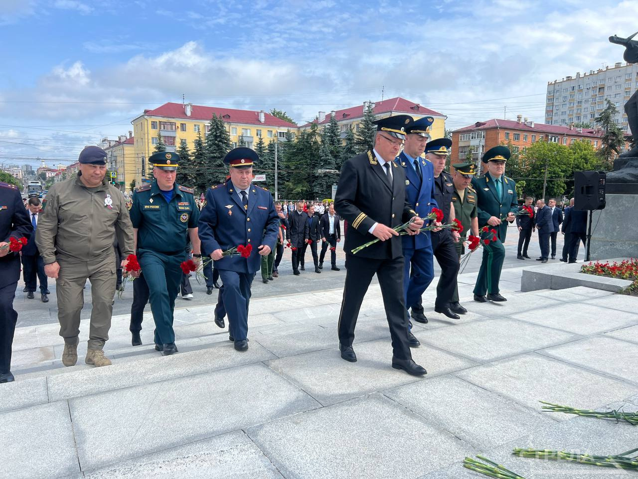 В Брянске прошло памятное мероприятие, посвященное Дню памяти и скорби