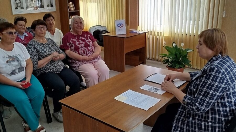 В Брасовском районе для старшего поколения проведена информационная встреча