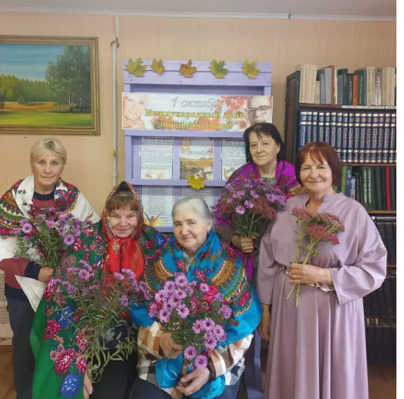 В Крупецкой библиотеке Брасовского района состоялось заседание клуба «Цветение жизни»