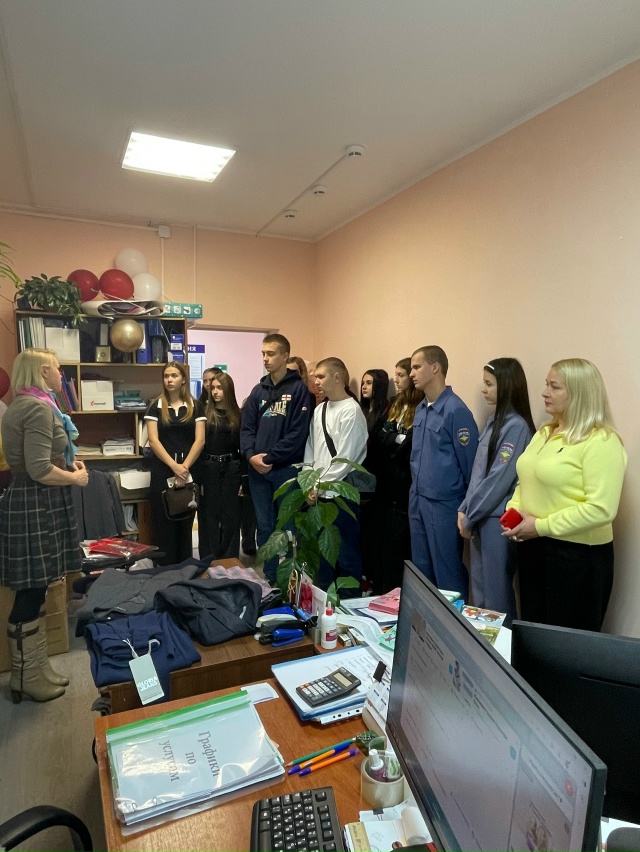 Брасовские студенты познакомились с работой КЦСОН Брасовского района