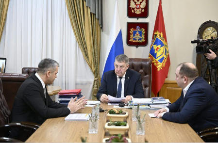 Александр Богомаз встретился с новым директором ООО «Жуковский веломотозавод»