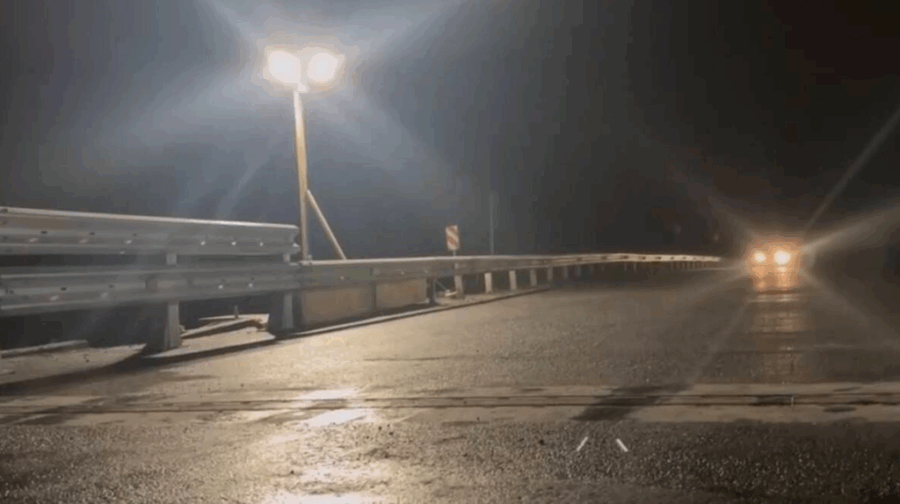 Богомаз проехал по восстановленному после взрыва ВСУ мосту в Брянской области