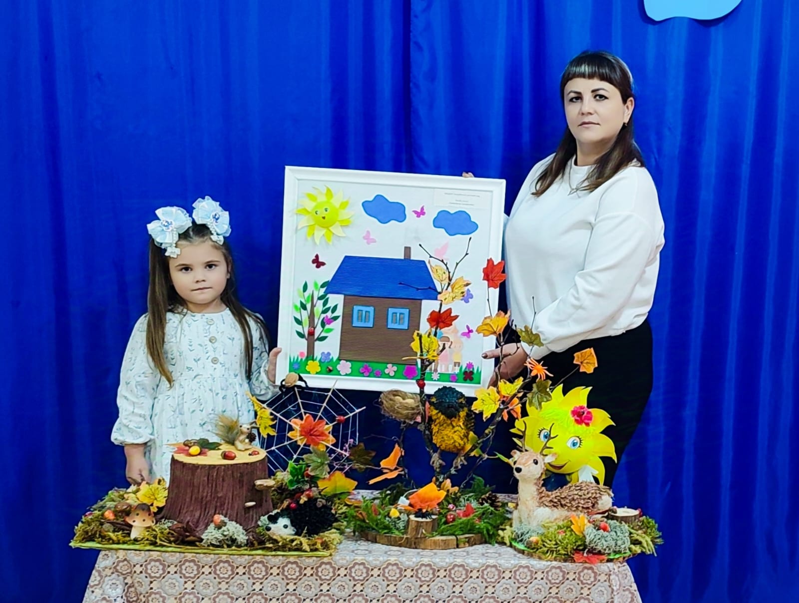 Мама-рукодельница из Погребов Брасовского района Юлия Верба удивляет талантом