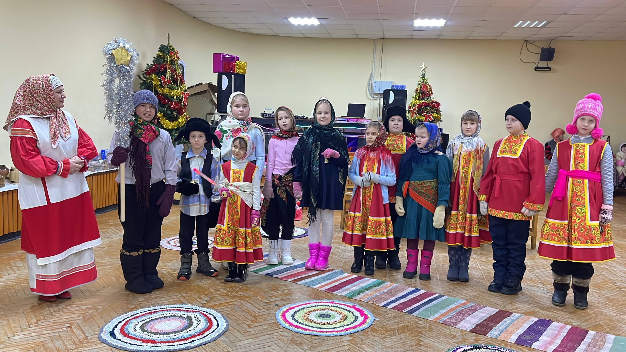 В ЛДК имени А.П. Менякина прошли  Рождественские колядки