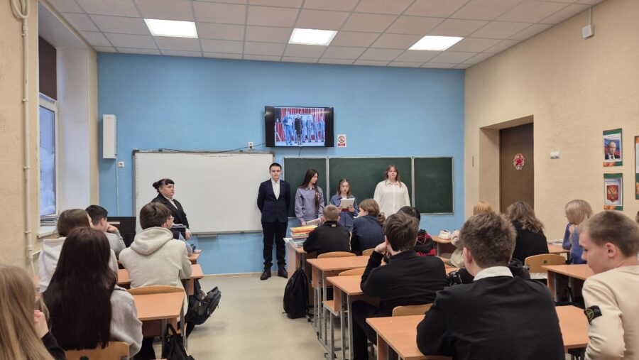 Представители Брасовского техникума побывали в ЛСОШ №1 имени П.А. Маркова