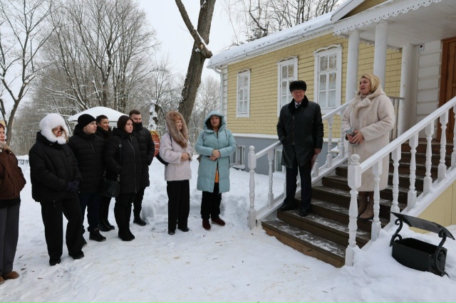 В музее-заповеднике Ф.И. Тютчева «Овстуг» прошло торжественное открытие Года единства народов России