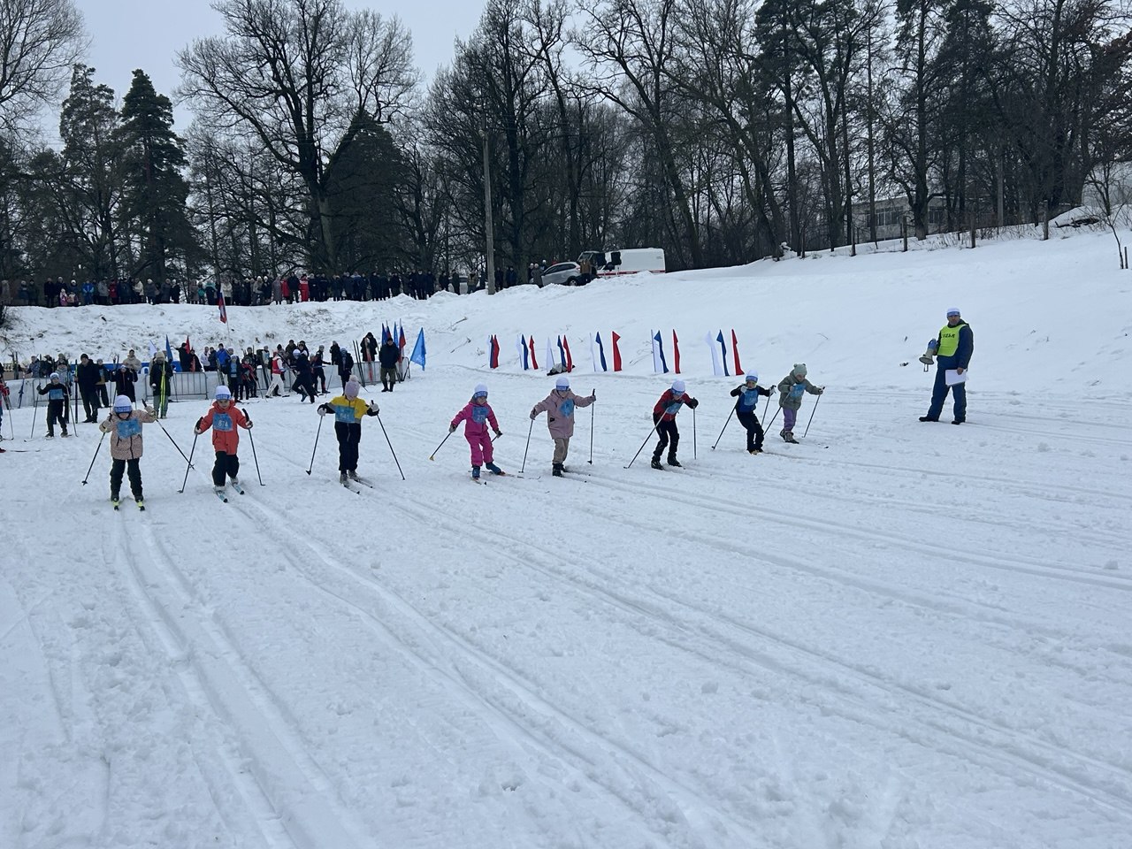 На «Лыжне России — 2026» в Брасовском районе завершился первый забег