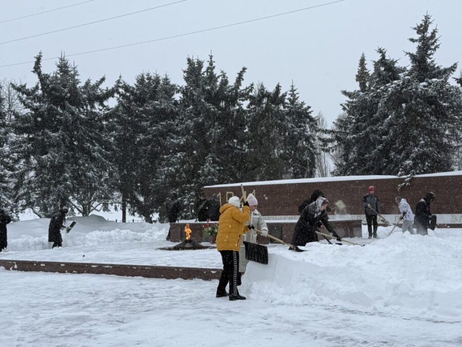 Брянский «Снежный десант» вышел на борьбу со стихией