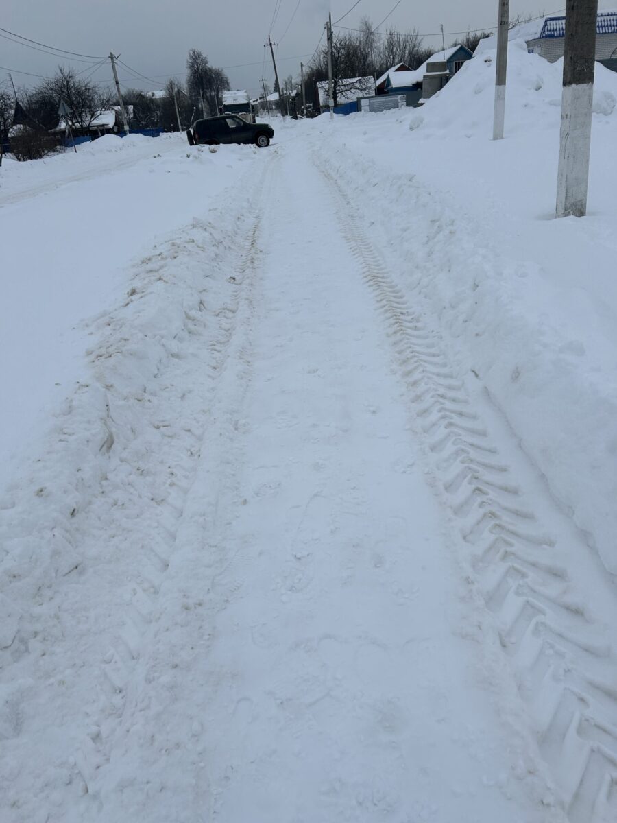 В Брасовском районе дорожники чистят снег