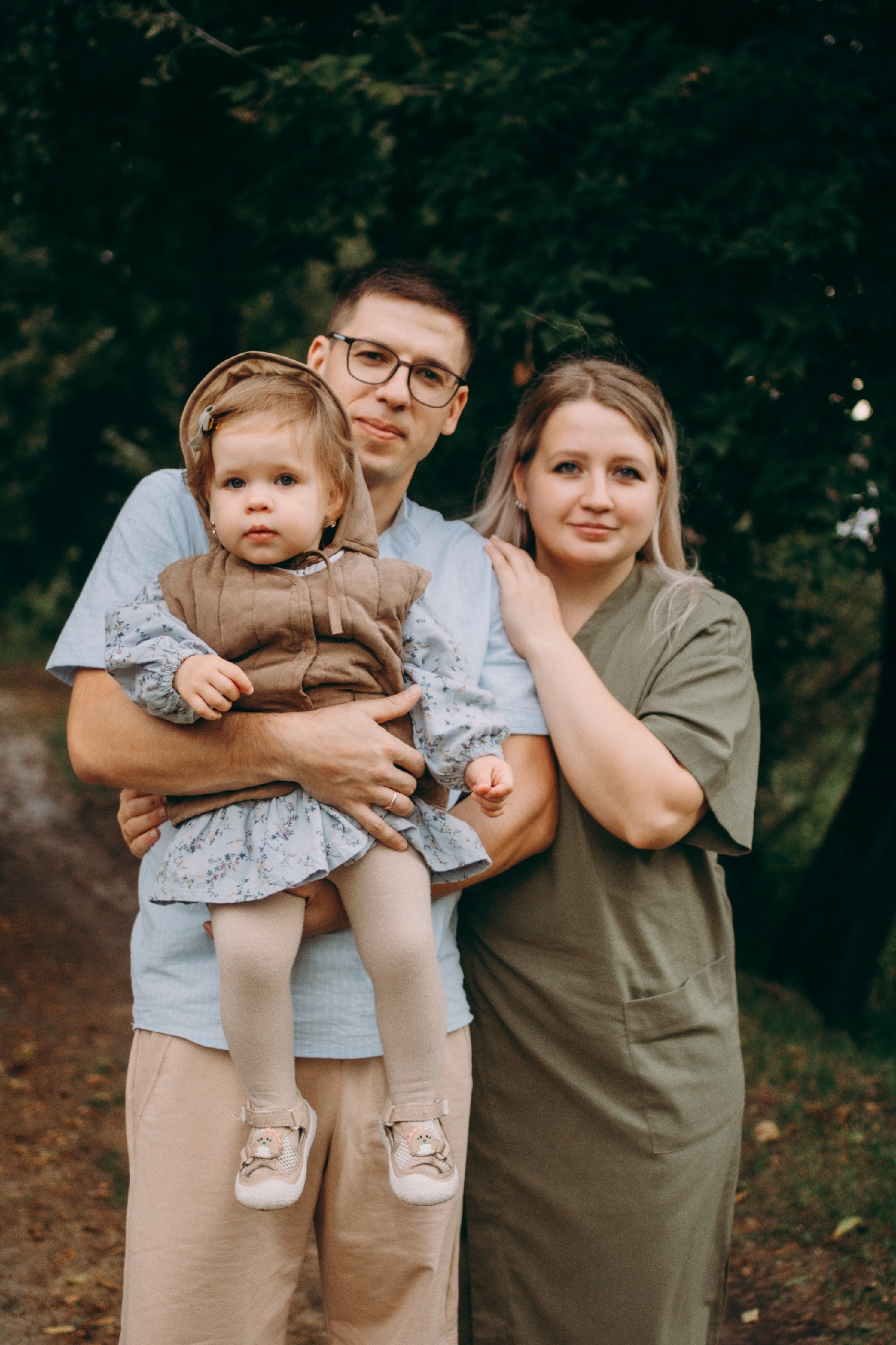 Молодая семья Водяниных из Брасова отмечает первое десятилетие отношений