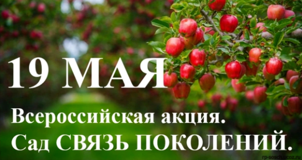 Ежегодная Всероссийская акция «Сад – Связь поколений»