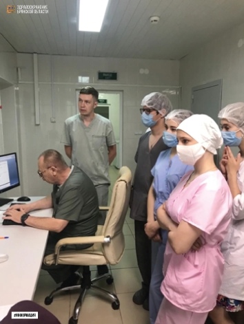 Учащиеся Медицинского Сеченовского предуниверсария побывали в областном кардиологическом диспансере