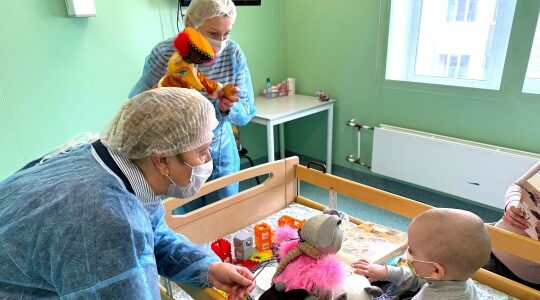 Благотворительный фонд «Ванечка» устроил праздник для юных пациентов