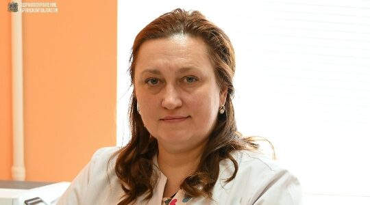 Главная медицинская сестра детской поликлиники № 2 удостоена высокой награды