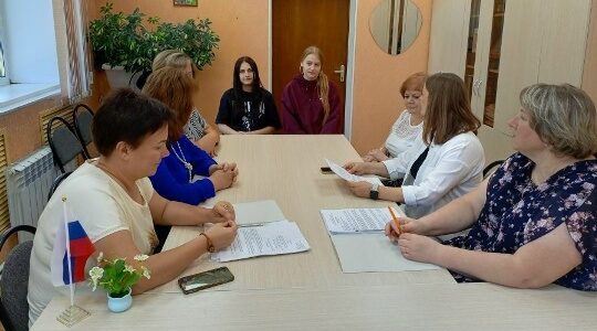 В отделе соцзащиты района прошло заседание комиссии по соцконтракту