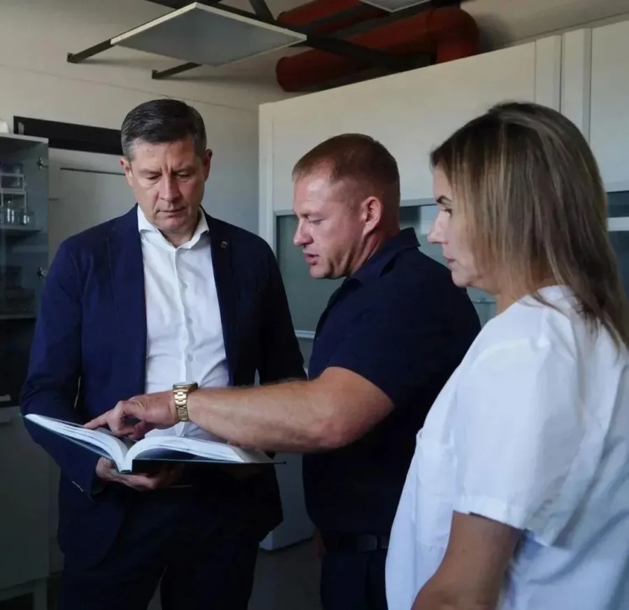 Врио Губернатора Брянской области Егор Ковальчук с рабочим визитом посетил Почеп