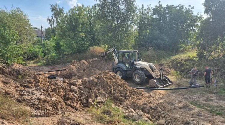 В брянском селе Селечня масштабно обновляют систему водоснабжения