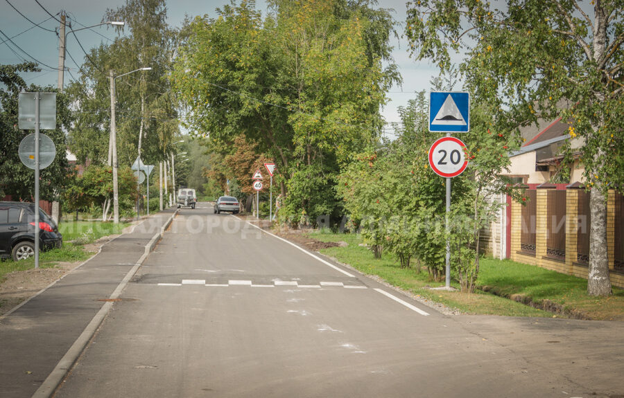 В Бежице заасфальтировали переулок Северный