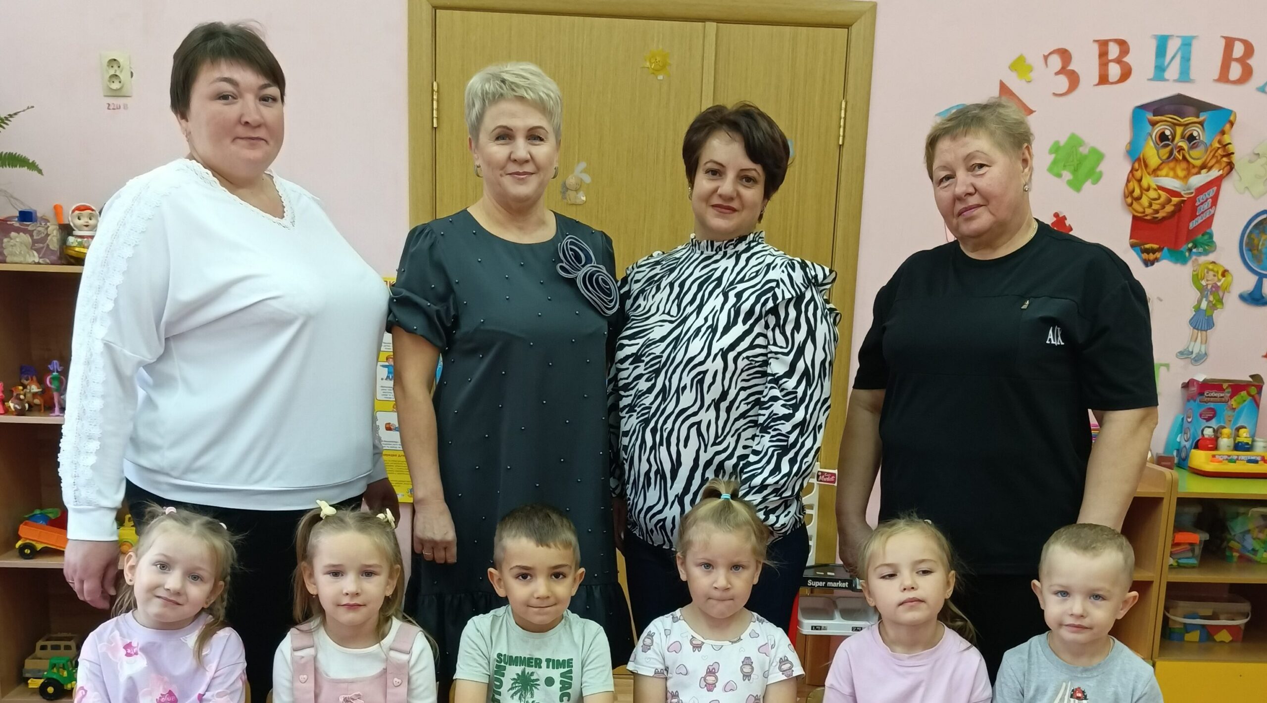 Сотрудники дошкольных учреждений Брасовского района отмечают профессиональный праздник