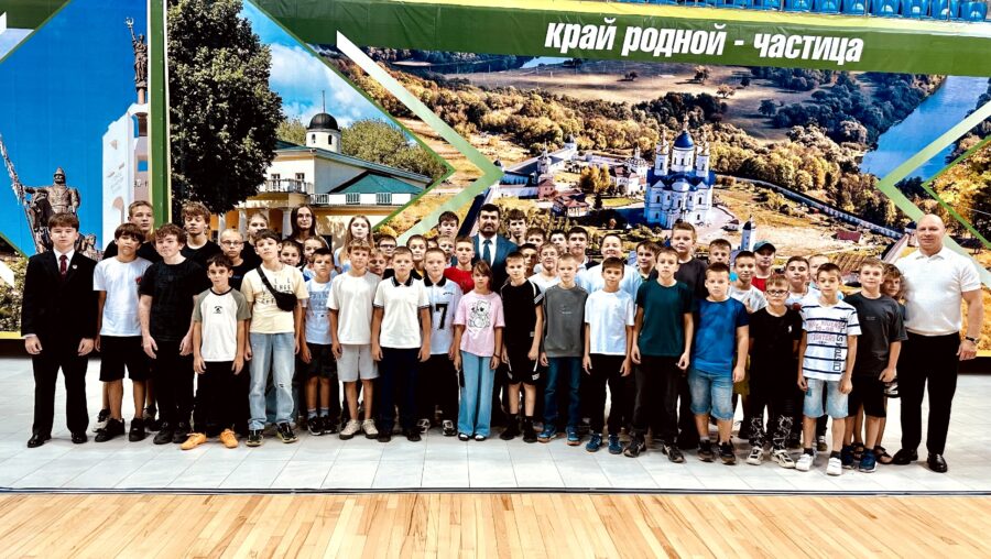 С брянскими дзюдоистами встретился олимпийский чемпион Тагир Хайбулаев
